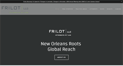 Desktop Screenshot of frilot.com