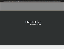 Tablet Screenshot of frilot.com